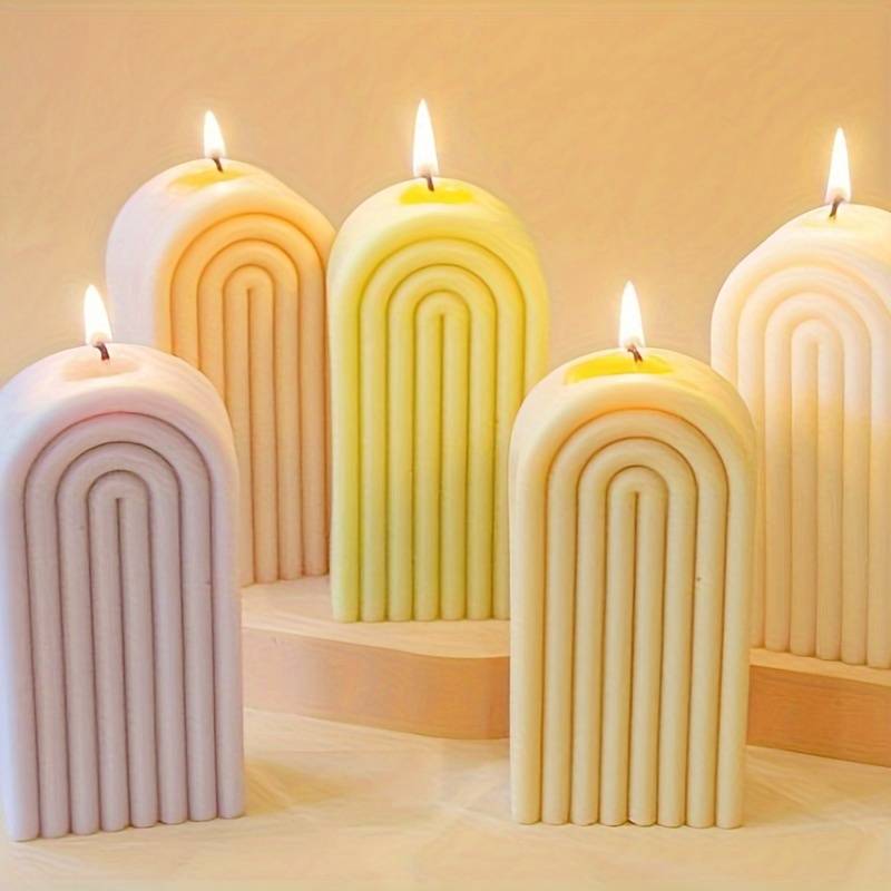 Bougie Arc en ciel