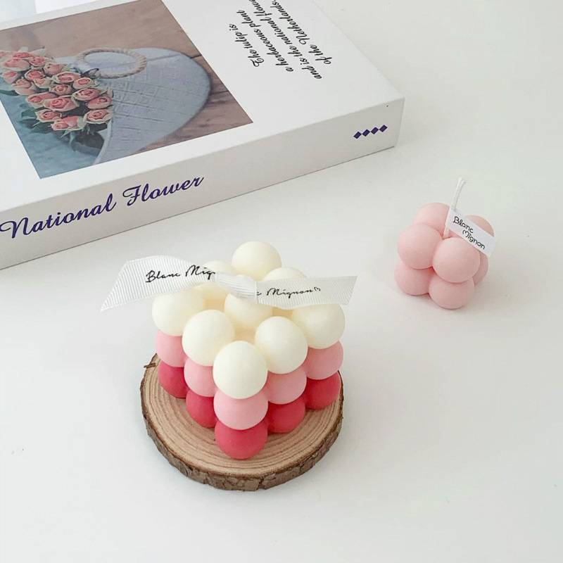 Large format bubble candle