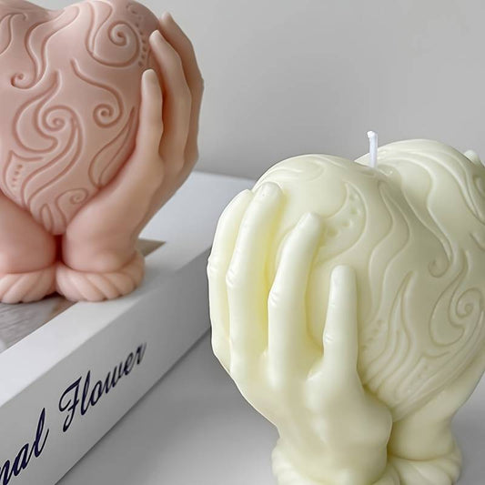 Hand on Heart Candle