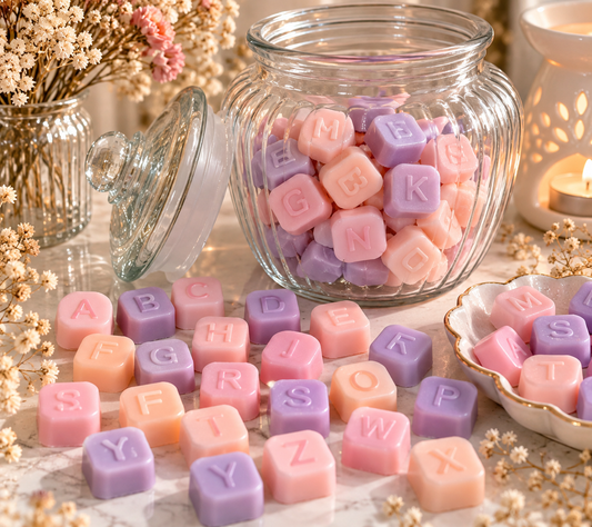 Fondant Cube lettre